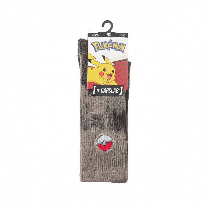 Pokemon Unisex Capslab Pokemon Szare | PL-LVOUT-1956